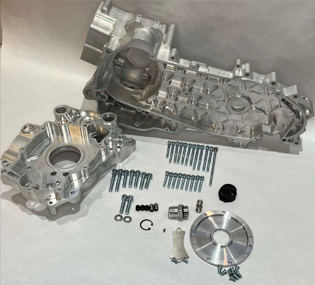 LeFt_V450 - Motorblock aus Aluminium inkl. Kleinteile (LeFt - Lebschik Fahrzeugtechnik)