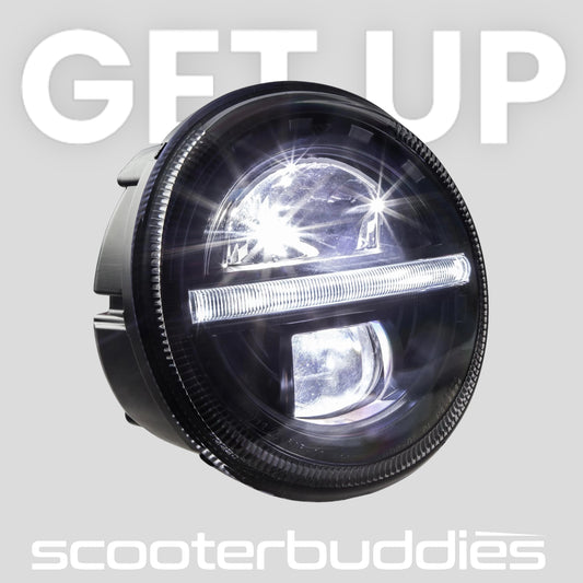 Scheinwerfer SIP PERFORMANCE LED passend für Vespa GTS/GTS Super/GT/GT L 125-300ccm ('03-'18)