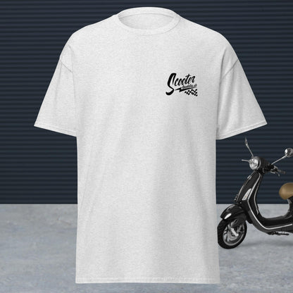 Herren-T-Shirt classic I (schwarzes Logo) "scooterbuddies" - scooterbuddies